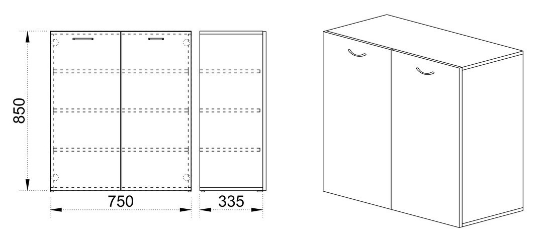 Cipőtároló Portland 206 (Sötét Sonoma tölgy + Fehér)