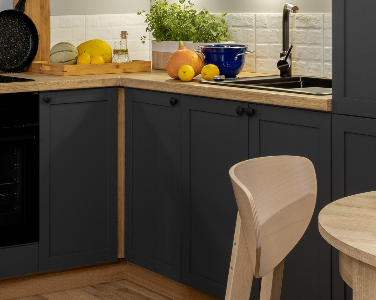 Moduláris mosogató szekrény ajtókkal Grey 113