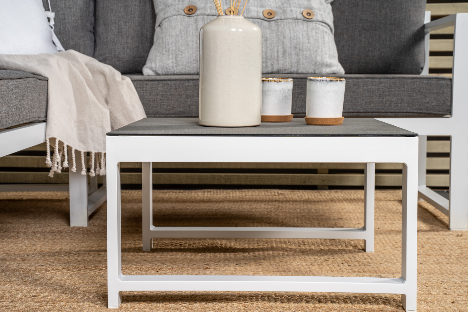 Kerti bútor Dallas 773 (Fehér + Szürke)