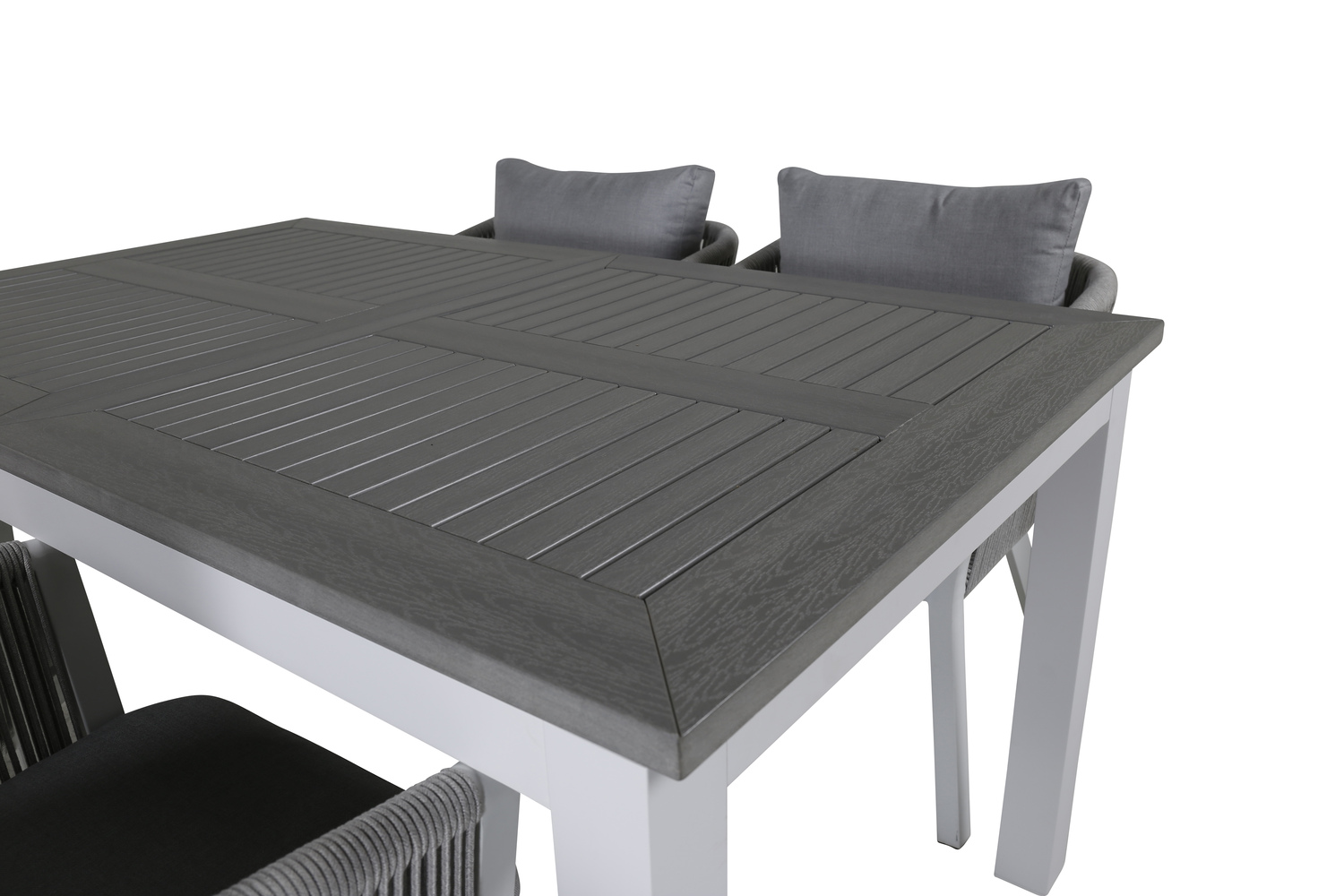 Kerti asztal Dallas 1158 (Szürke + Fehér)