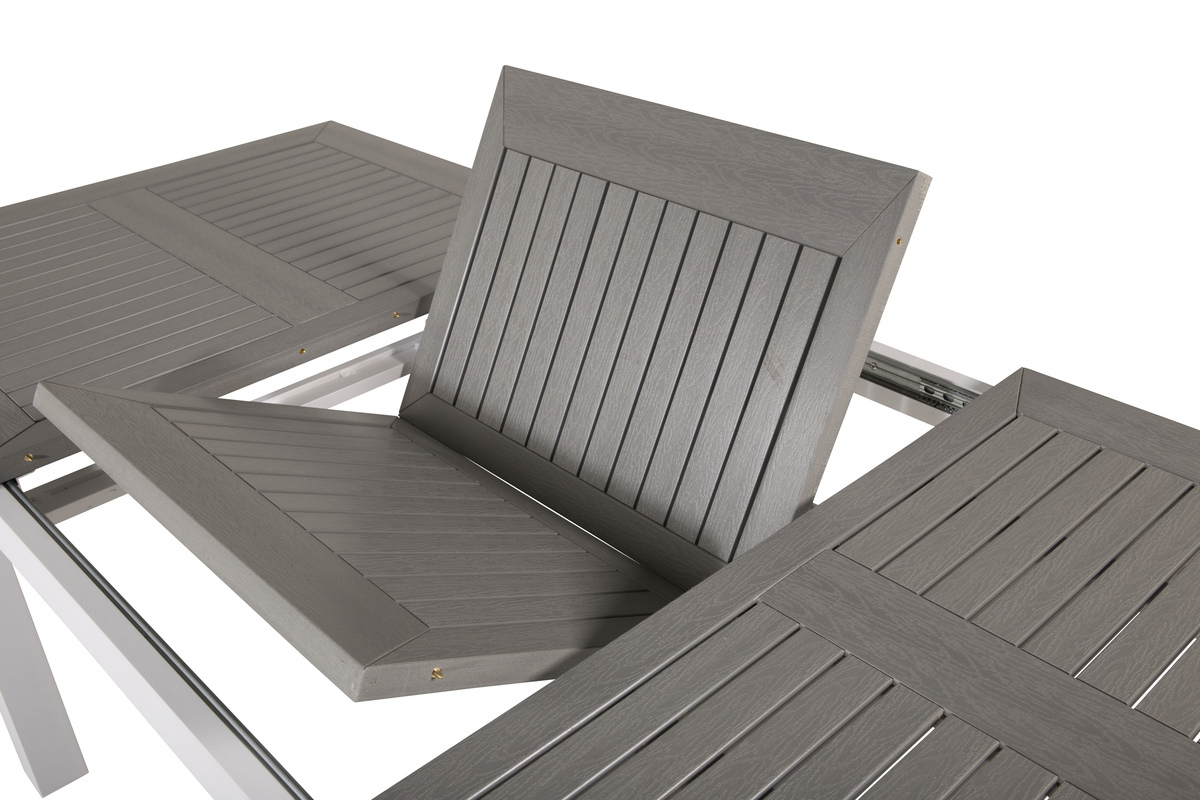 Kerti asztal Dallas 1158 (Szürke + Fehér)