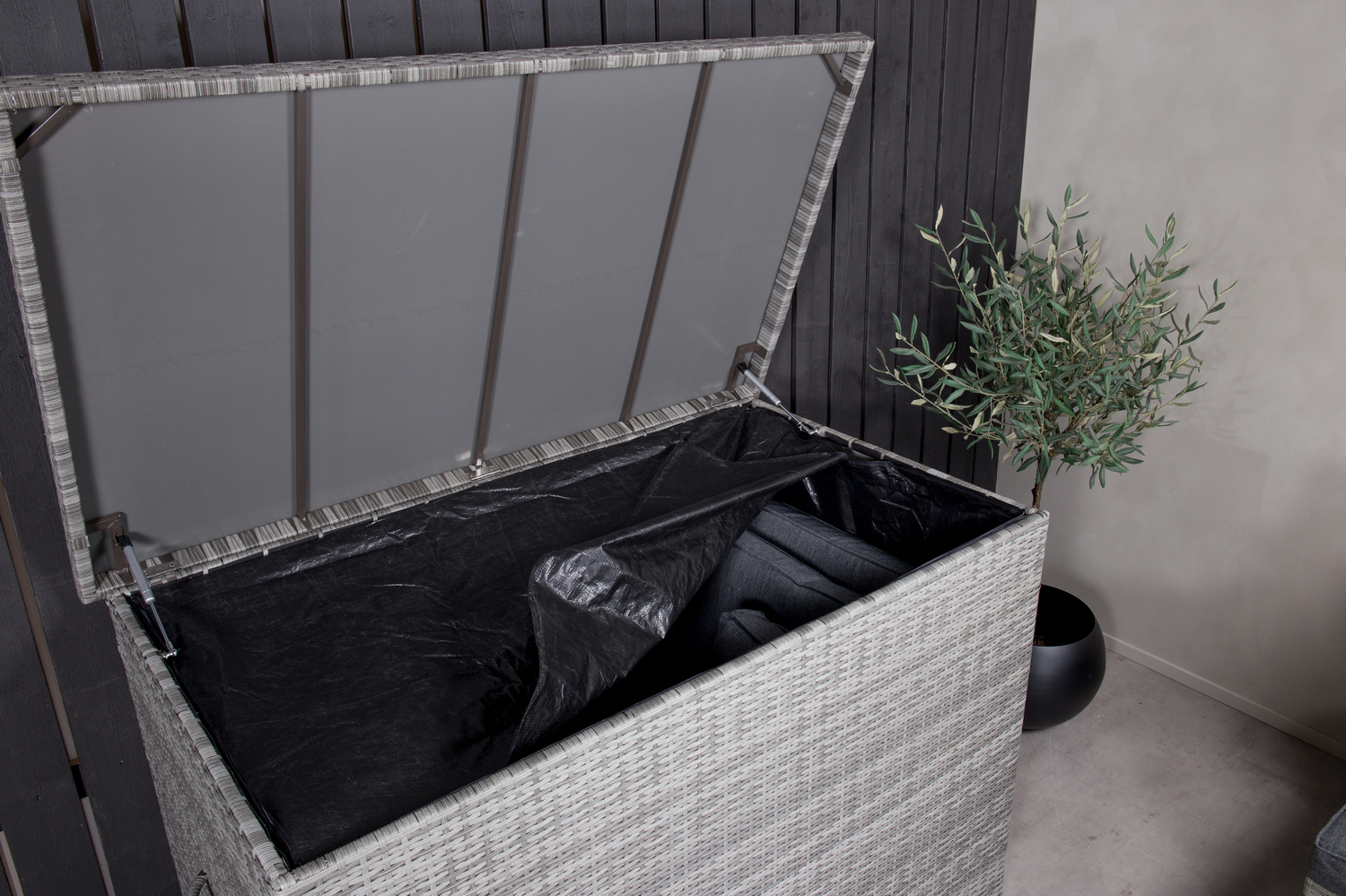 Kerti tárolódoboz Dallas 804 (Szürke)