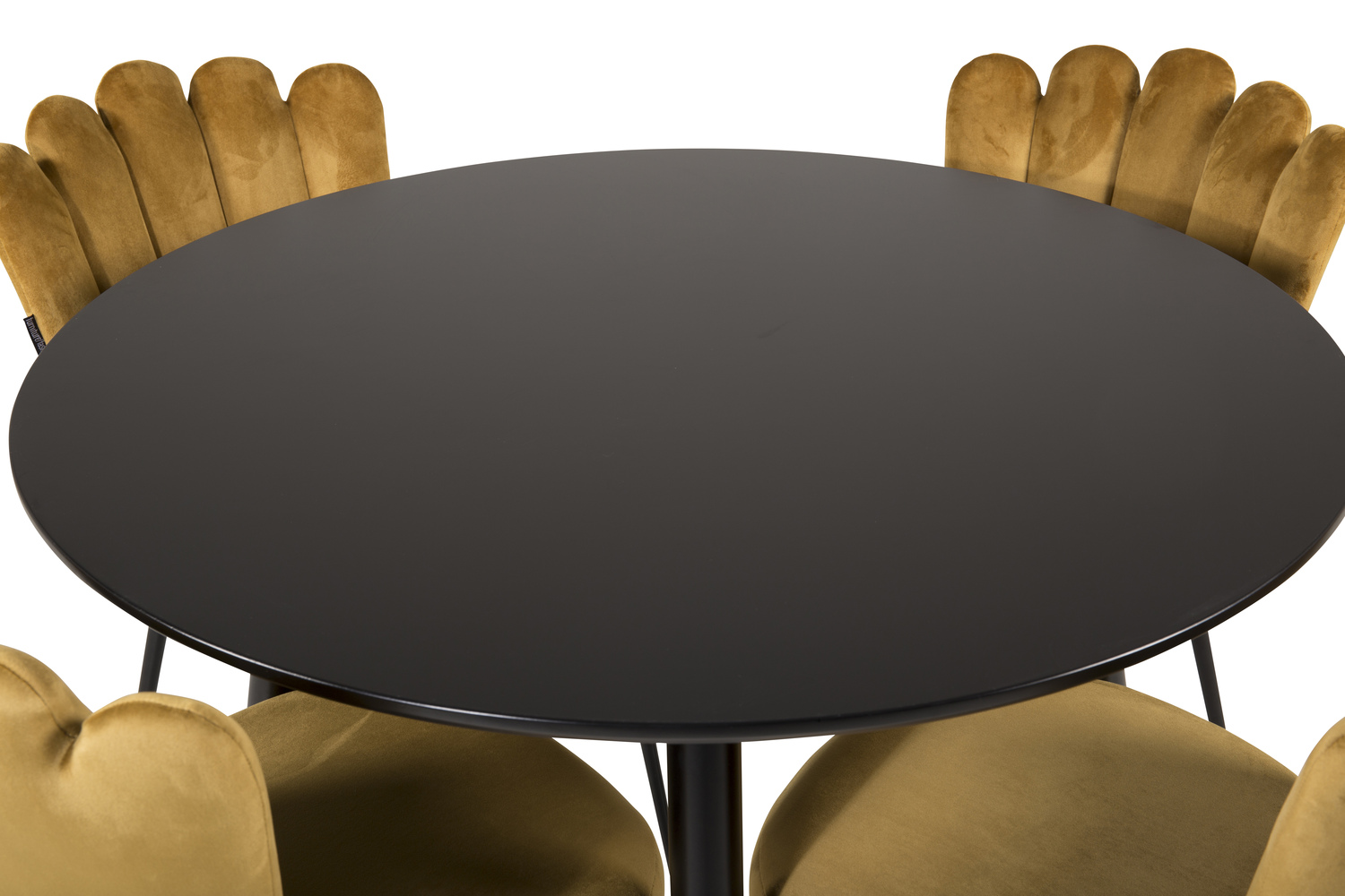 Étkezőgarnitúra Dallas 1264 (Sárga + Fekete)