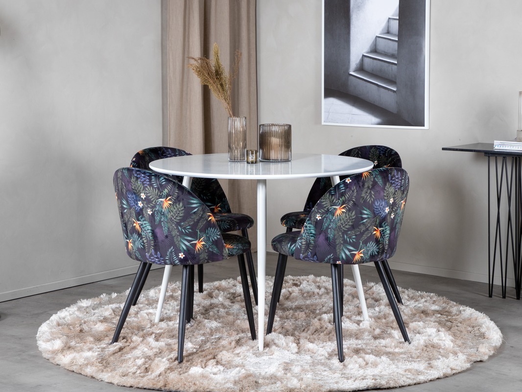 Étkezőgarnitúra Dallas 4611 (Fehér)