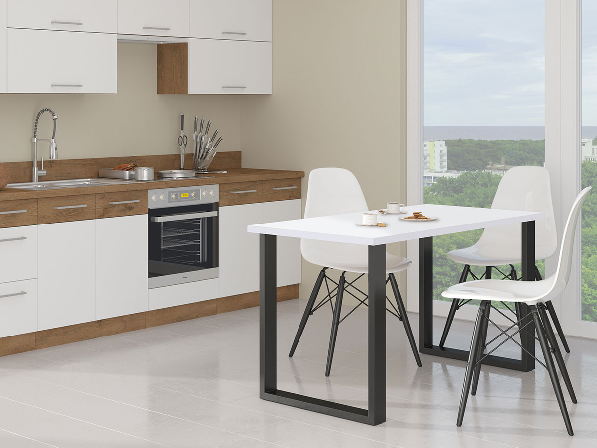 Asztal Tucson 138 (Fehér + Fekete)