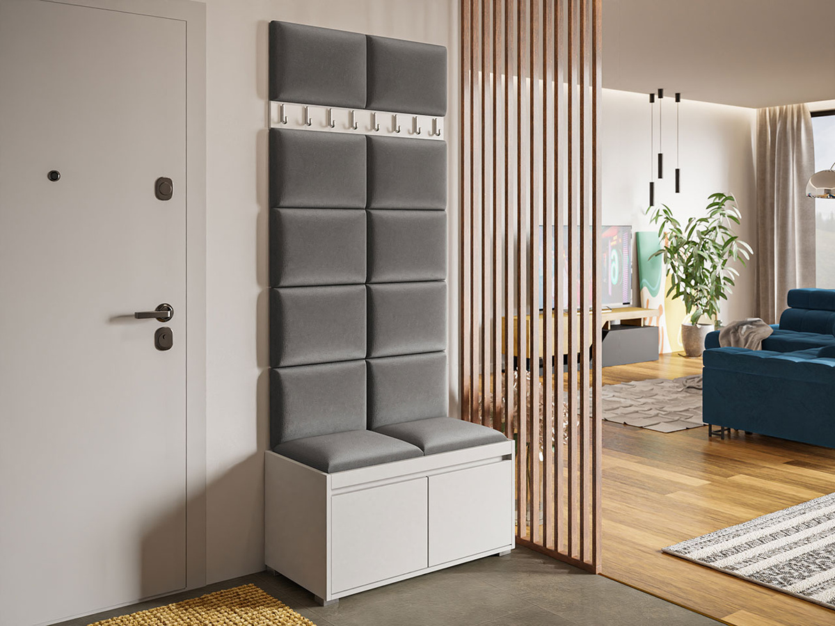 Előszoba garnitúra Comfivo 392 (Fehér + Manila 16)