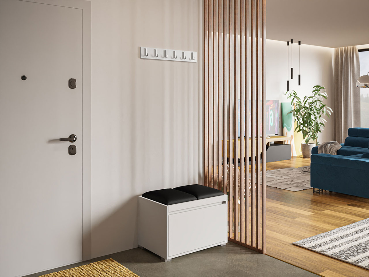 Előszoba garnitúra Comfivo Pinus VI (Fehér + Soft 011)