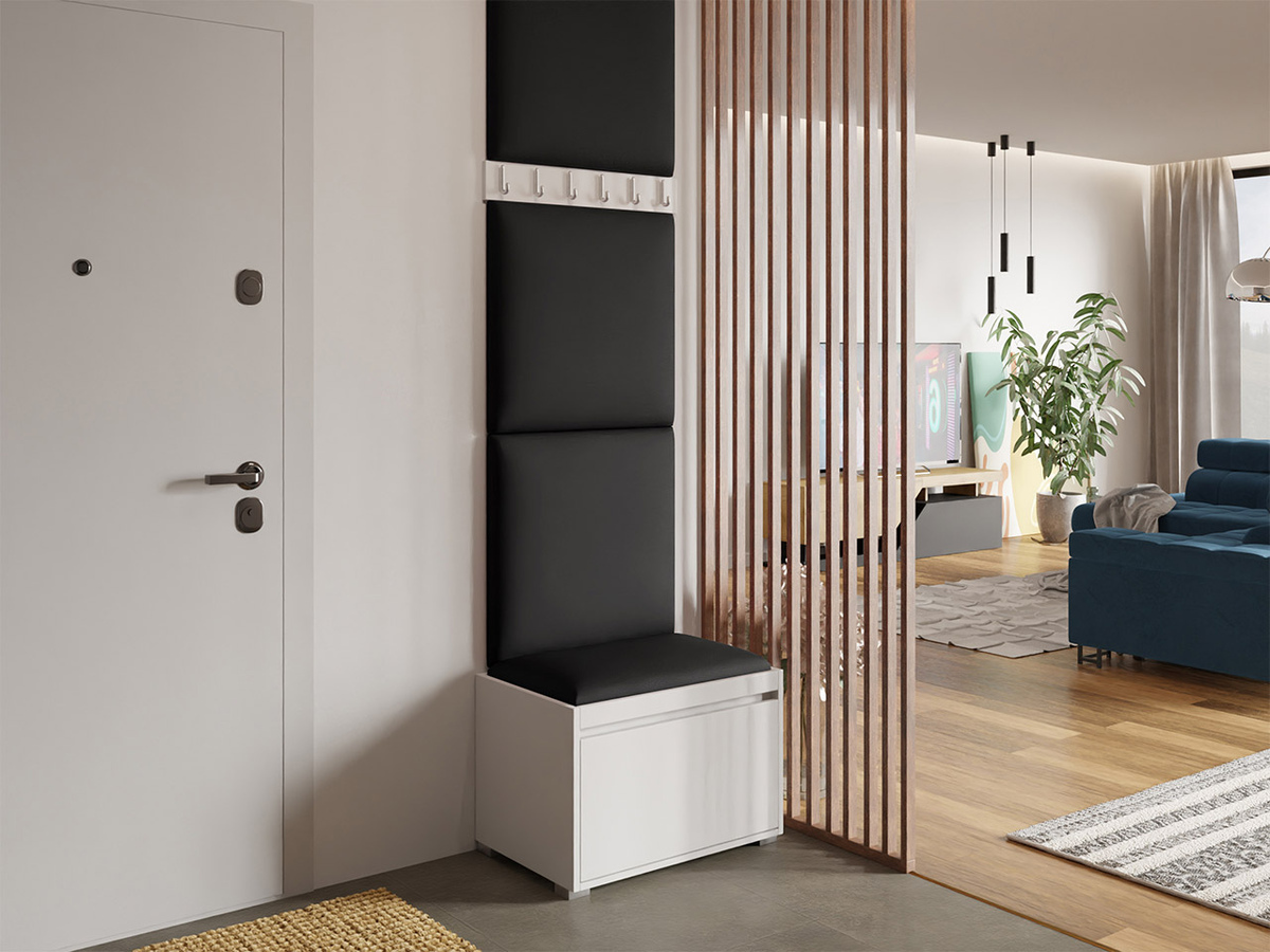 Előszoba garnitúra Comfivo Pinus IX (Fehér + Soft 011)