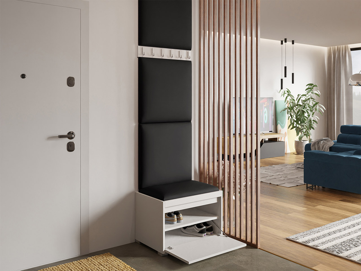 Előszoba garnitúra Comfivo Pinus IX (Fehér + Soft 011)