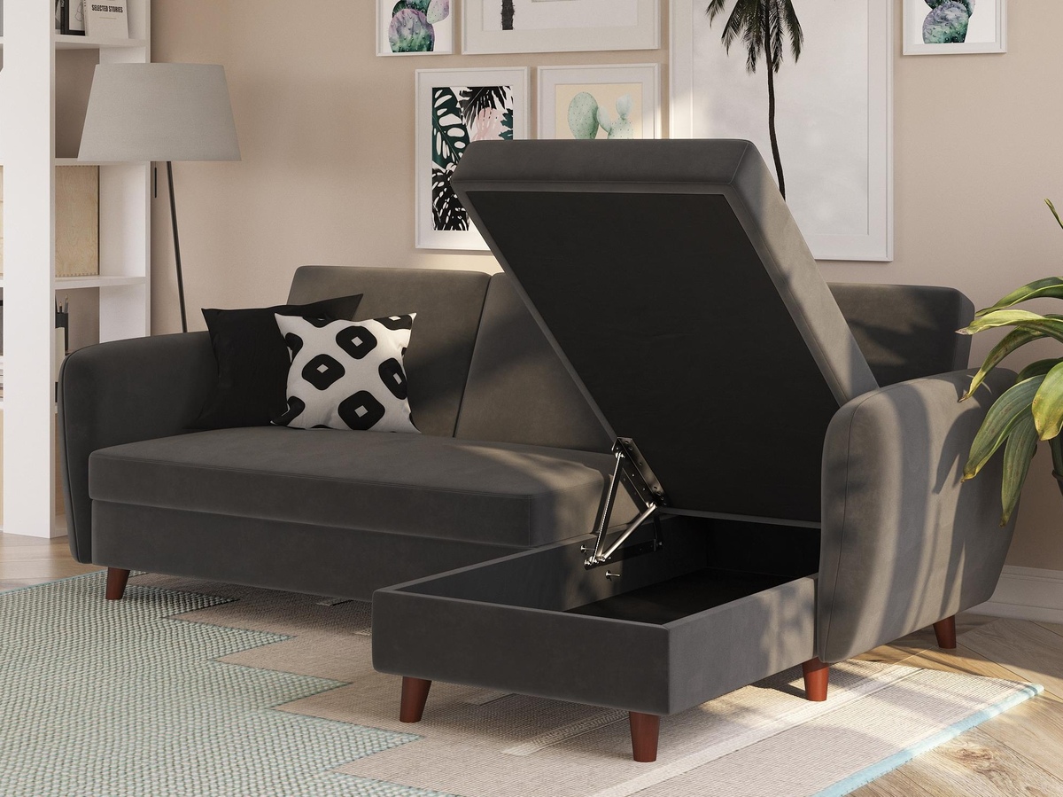 Sarokkanapé Novogratz 108 (Szürke)