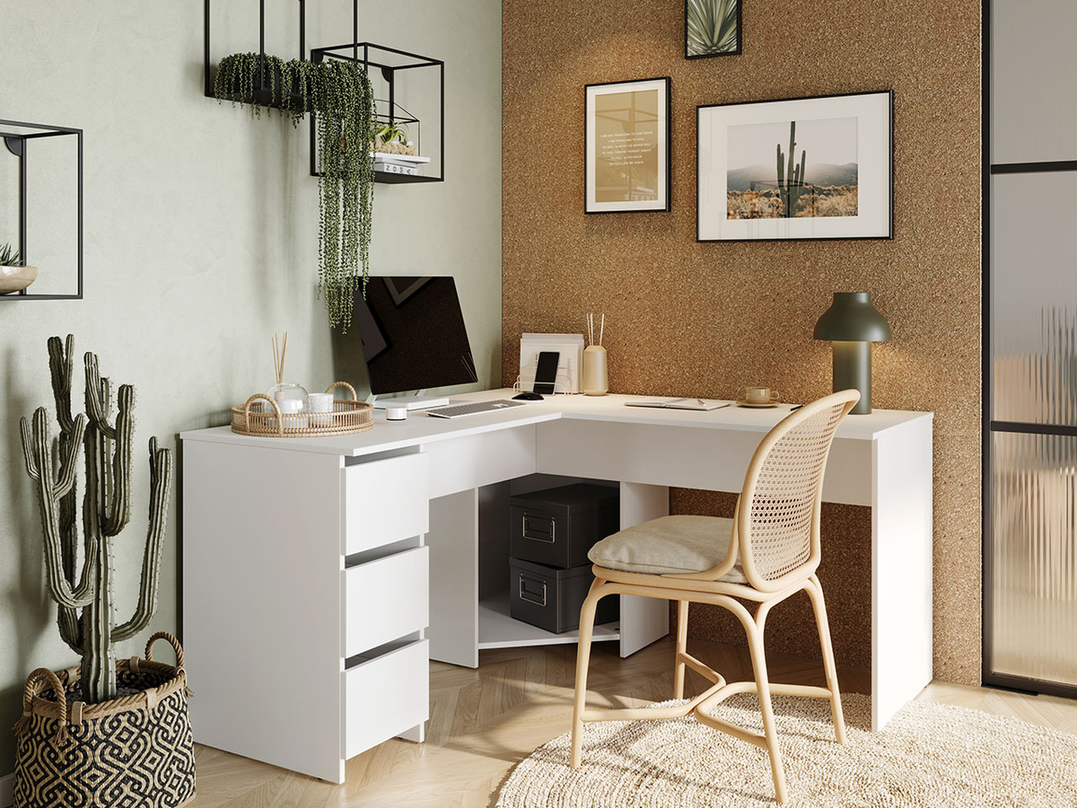Sarok íróasztal Comfivo Insuler
