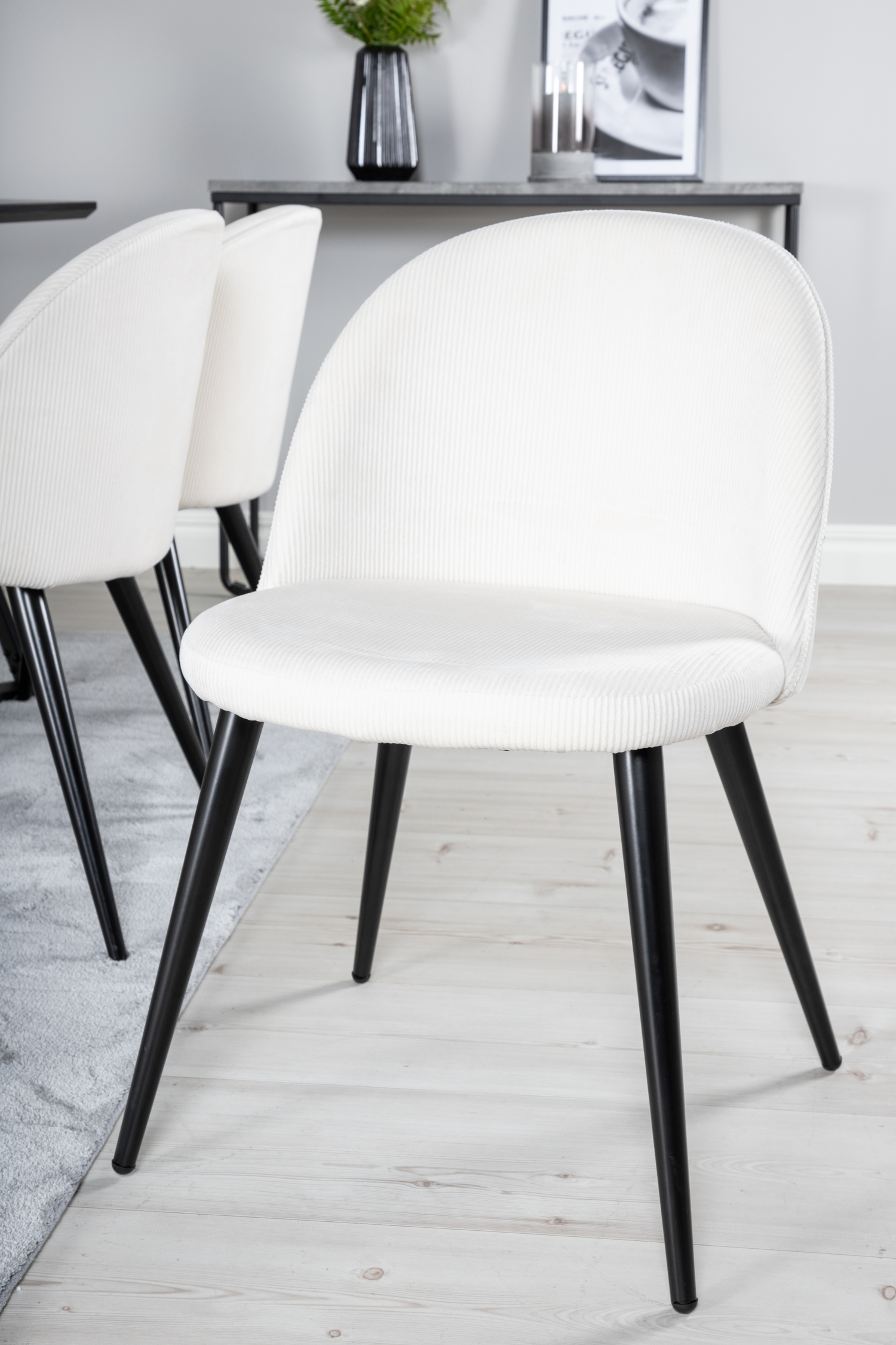 Étkezőgarnitúra Dallas 1962 (Fekete + Bézs)