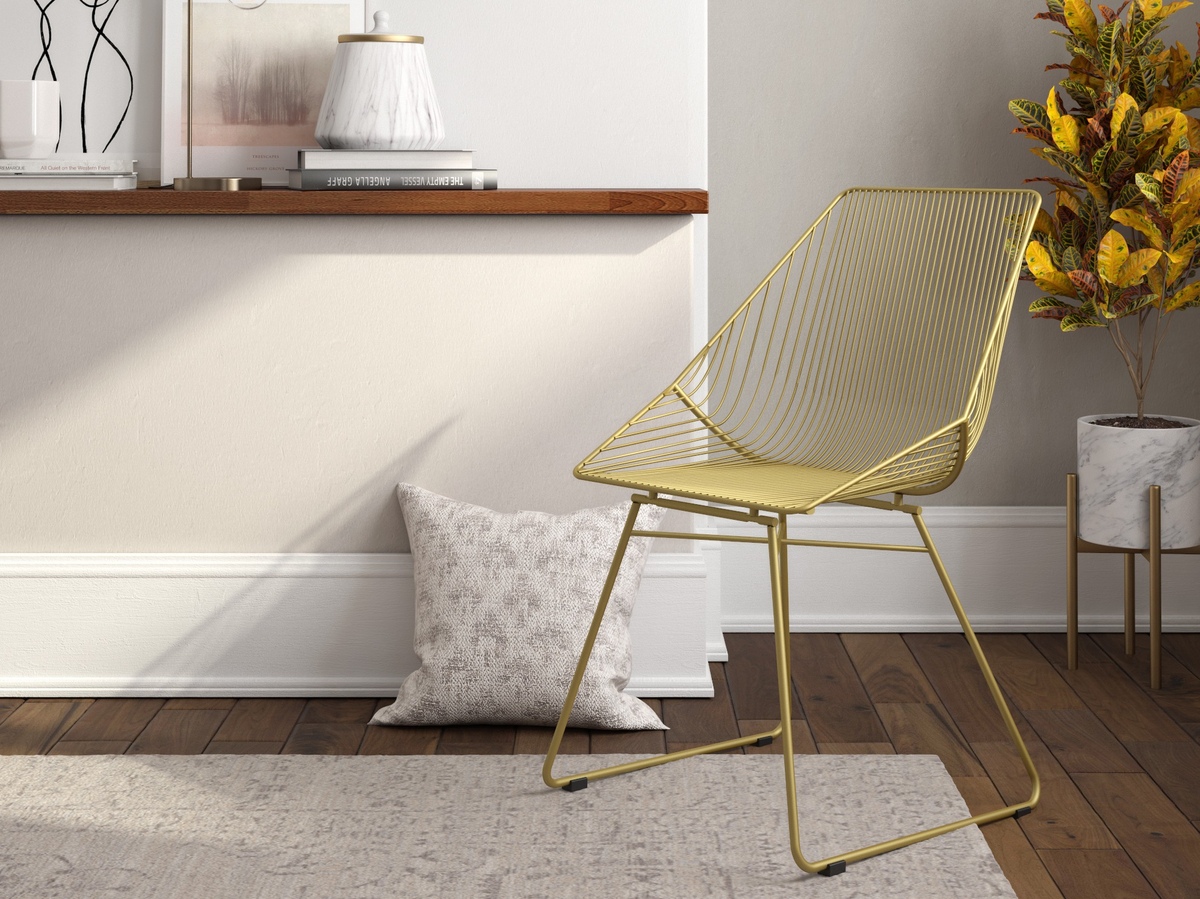 Szék CosmoLiving by Cosmopolitan 115 (Aranysárga)