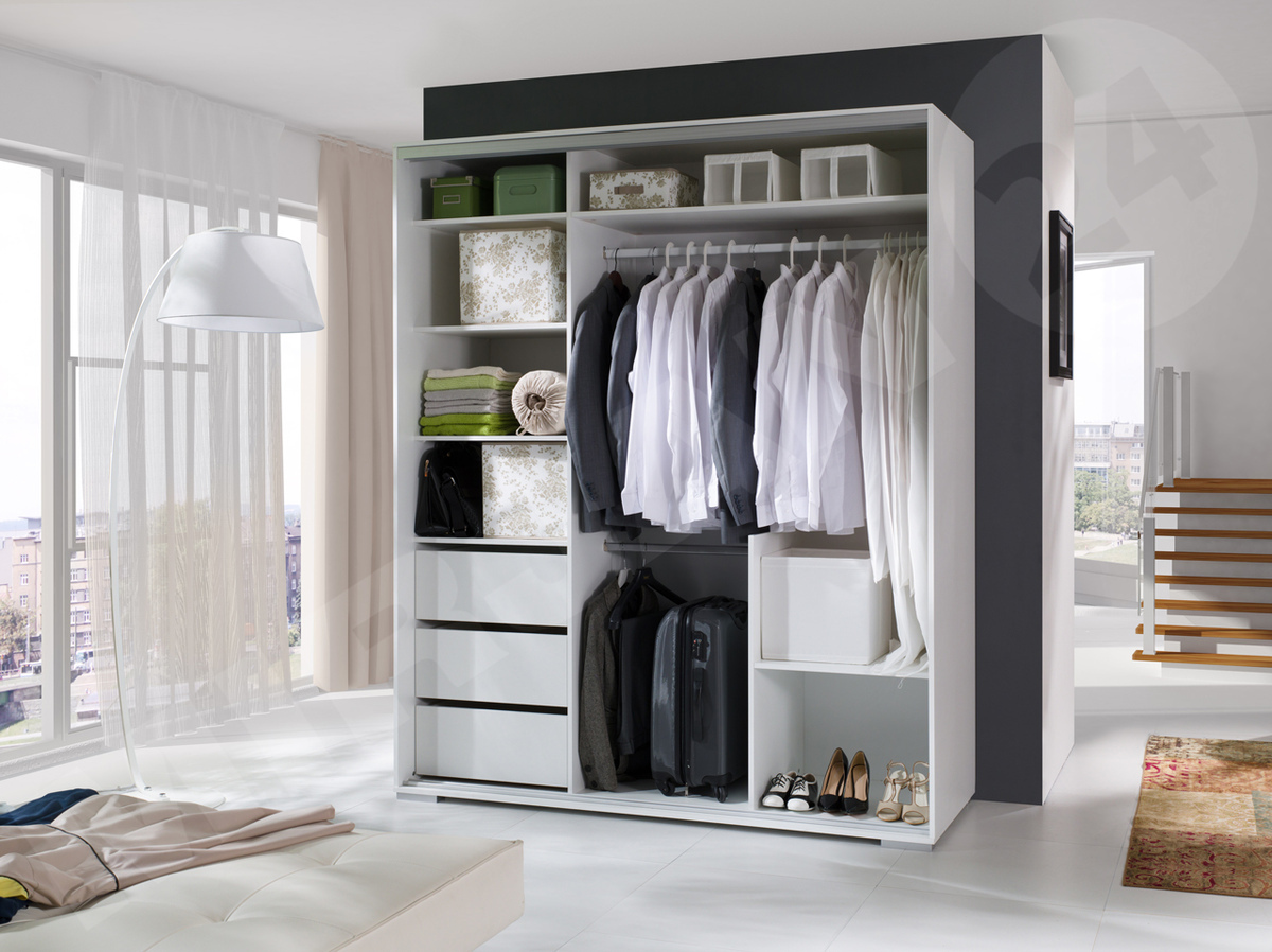 Gardróbszekrény Toledo 102 (Fehér)