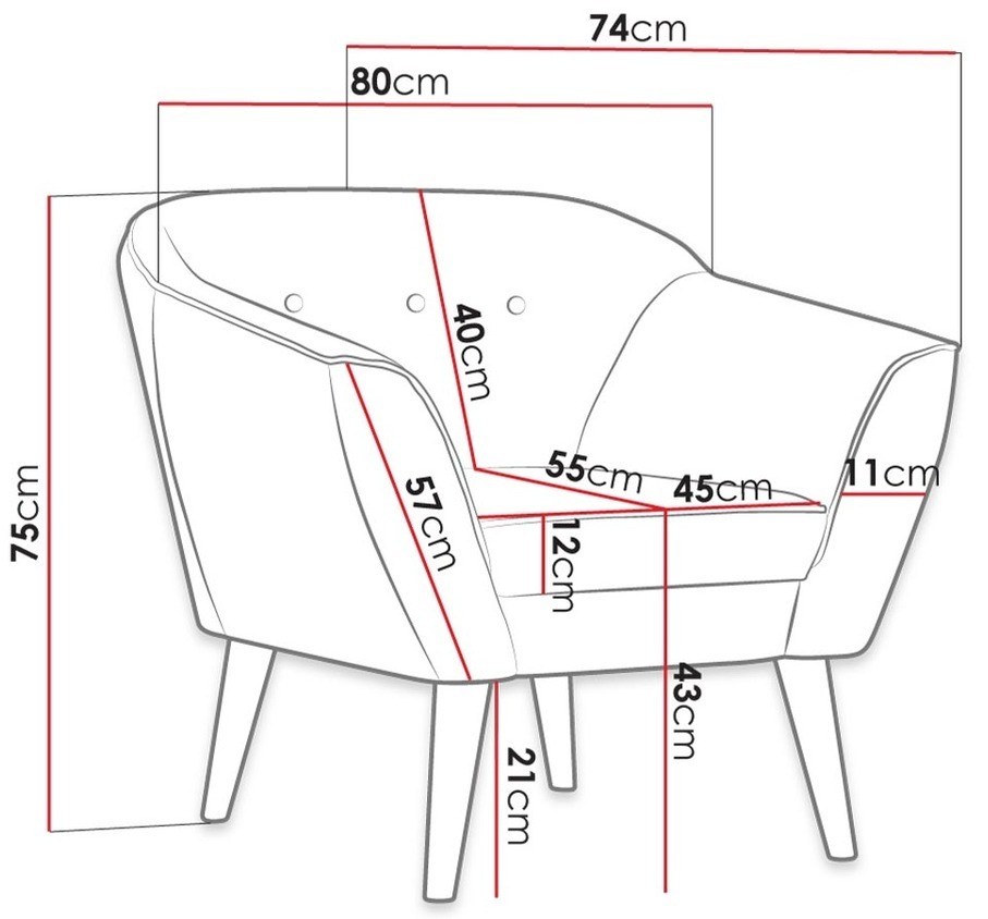 Fotel Arvada 104 (Manila 19)