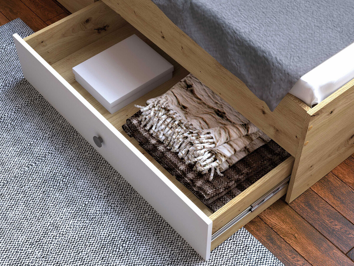 Bútorkészlet Almira 114 (Artisan tölgy + Fehér)