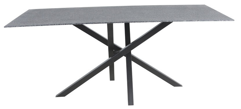 Asztal Dallas 194 (Szürkes + Fekete)