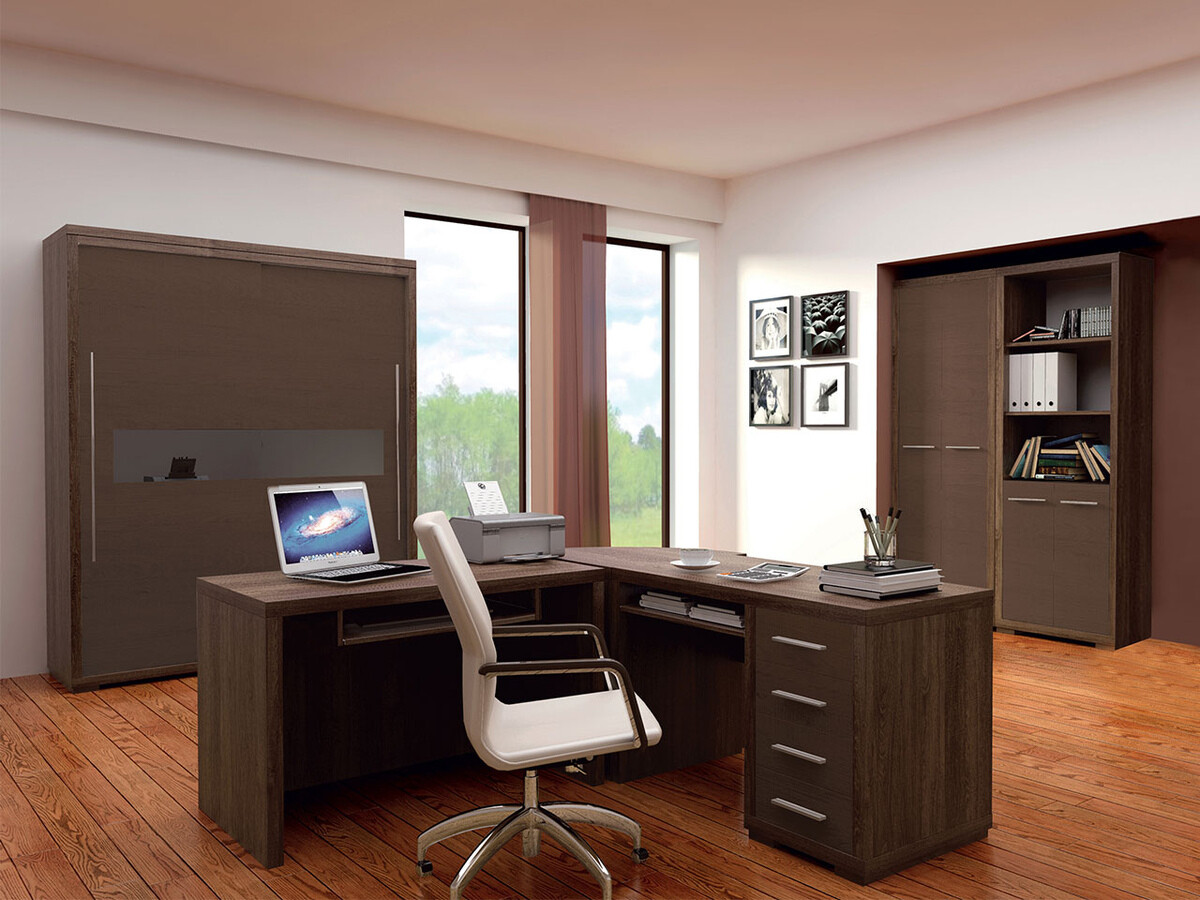 Íróasztal Fiomeri 121 (Sötét santana tölgy)