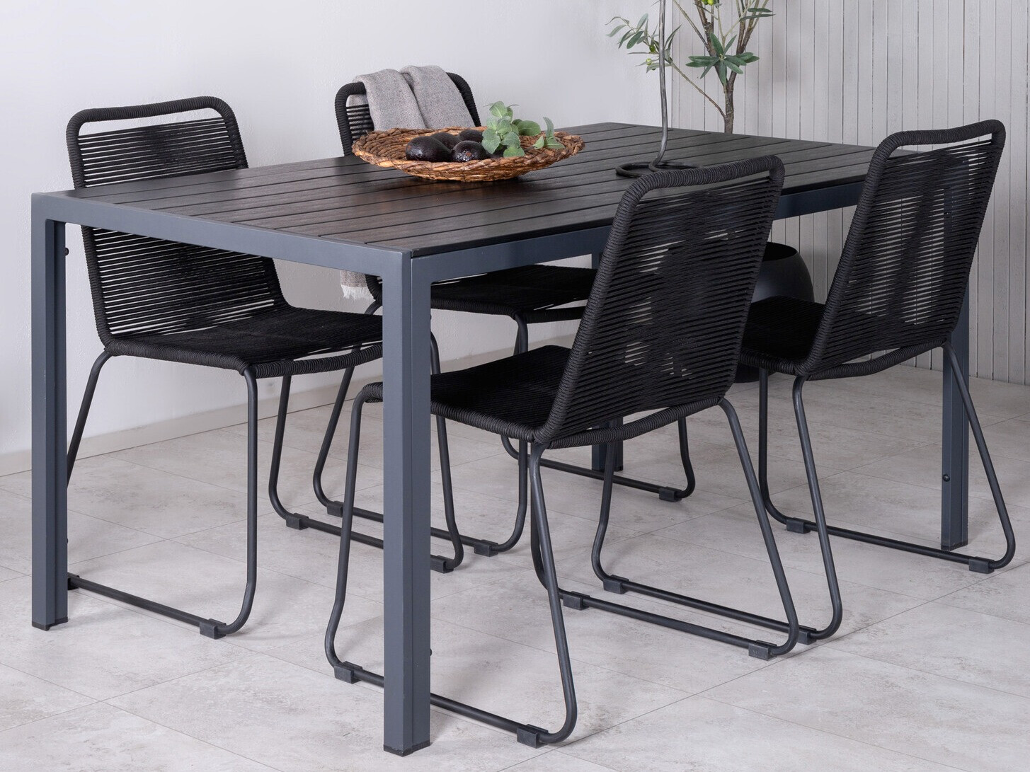 Asztal és szék garnitúra Dallas 2214