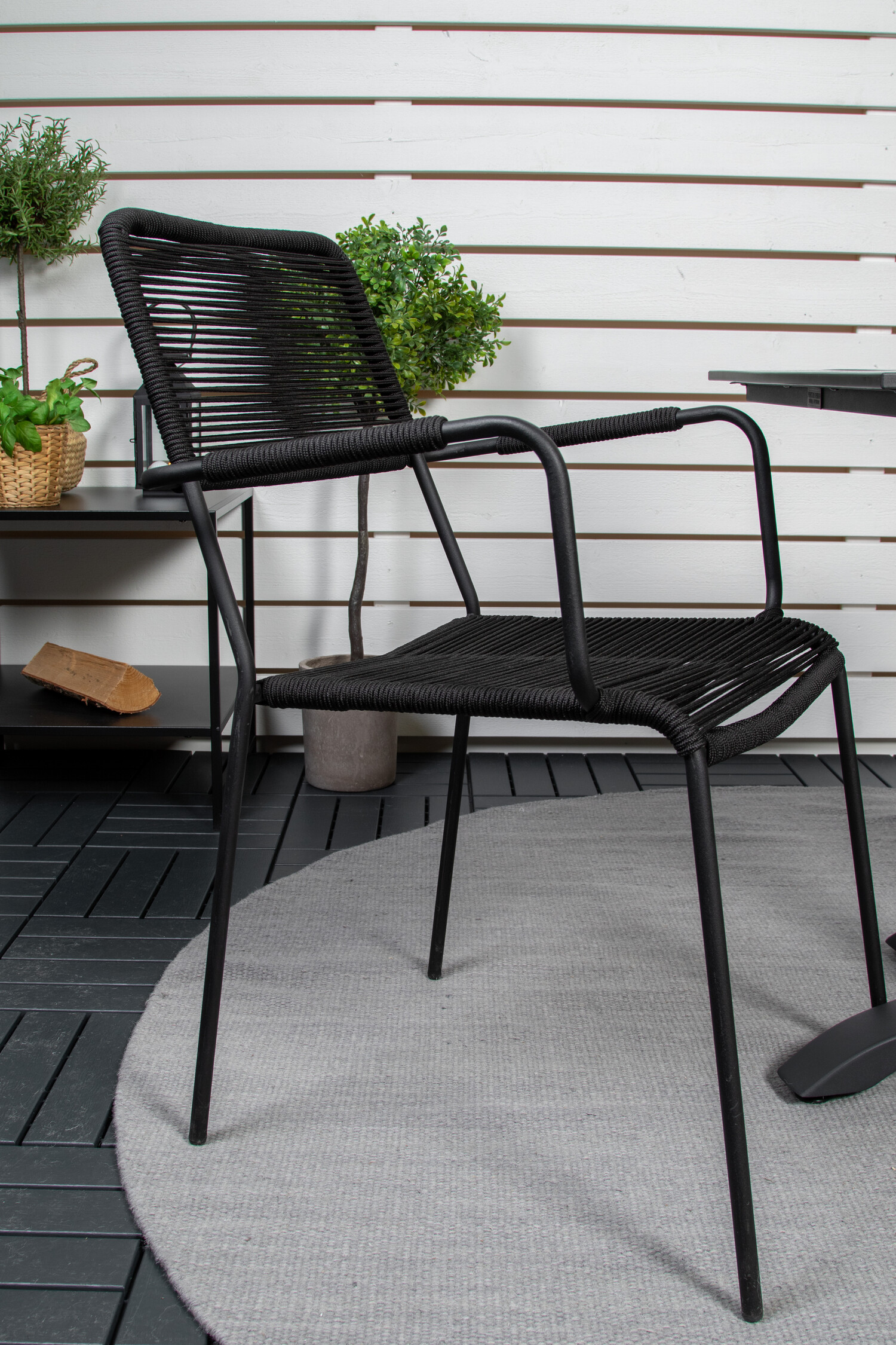 Erkély készlet Dallas 2221 (Fekete)