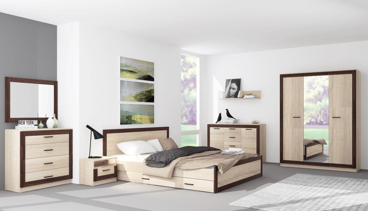 Éjjeliszekrény Daleta 125