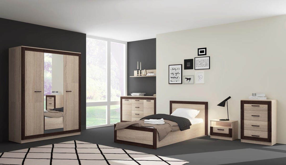 Éjjeliszekrény Daleta 125