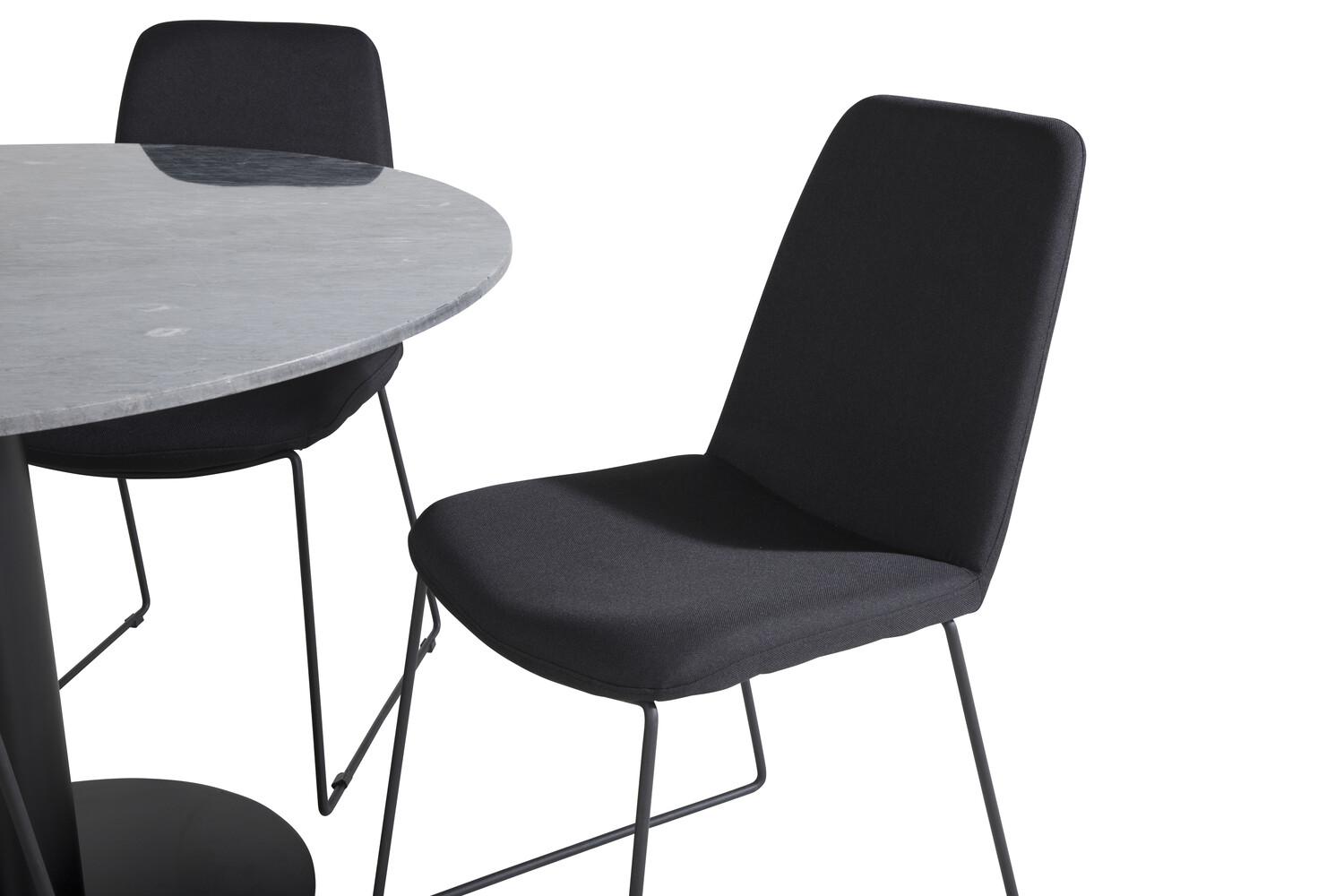 Étkezőgarnitúra Dallas 2631 (Fekete)