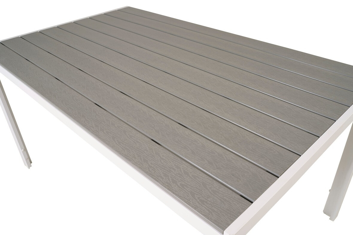 Kerti asztal Dallas 2712 (Szürke + Fehér)