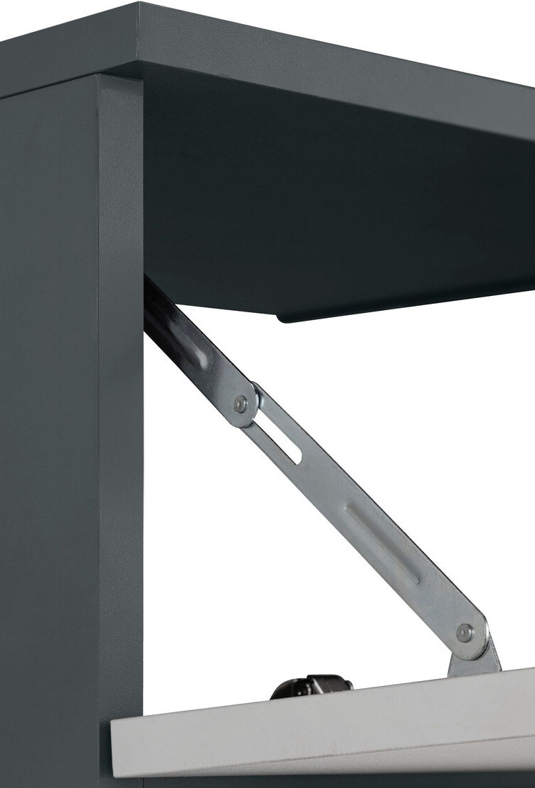 Mosdó alatti álló szekrény Larlori 101 (Antracit + Fehér)