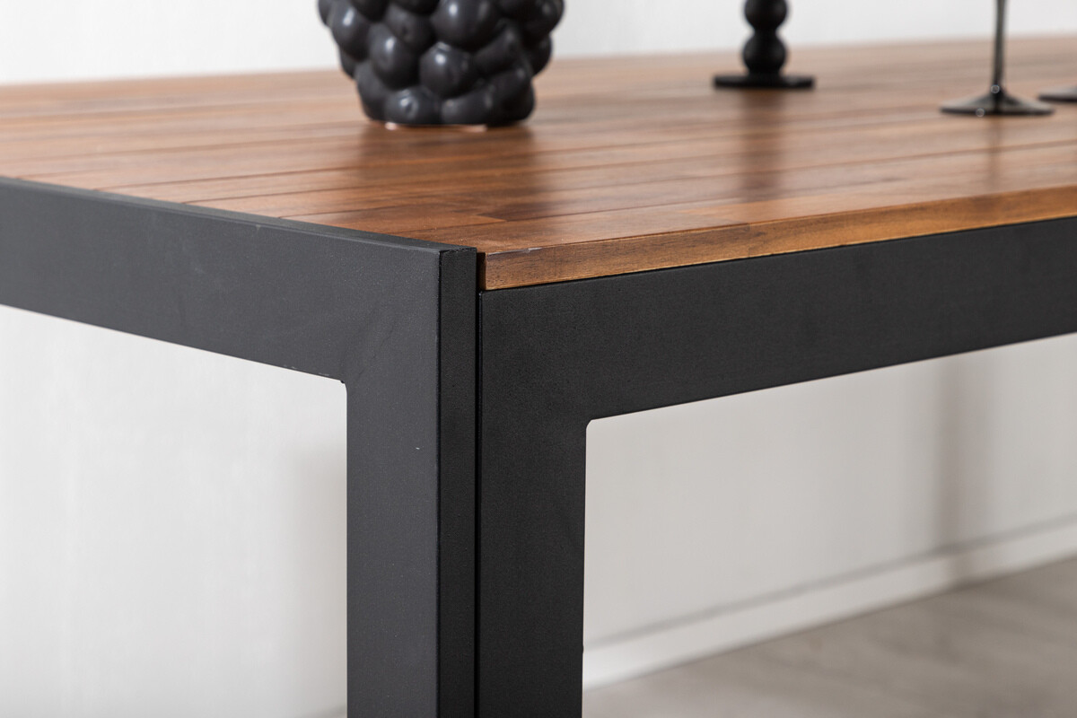 Kerti asztal Dallas 673 (Akác + Fekete)