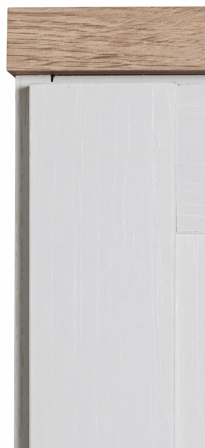 Komód Cirtene 105 (Fehér + Tölgy)