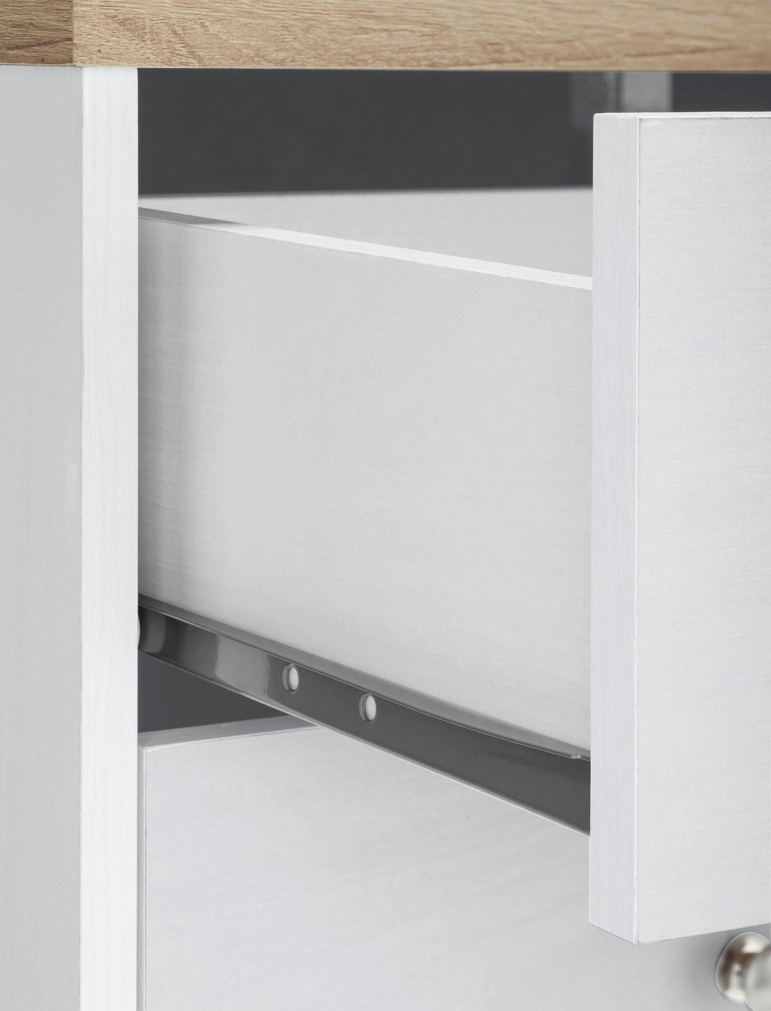 Komód Cirtene 105 (Fehér + Tölgy)