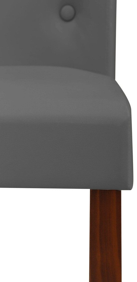 Szék készlet Denton 223 (Szürke + Dió)