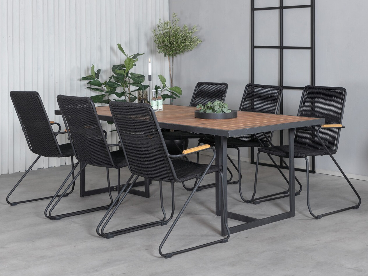 Asztal és szék garnitúra Dallas 2913