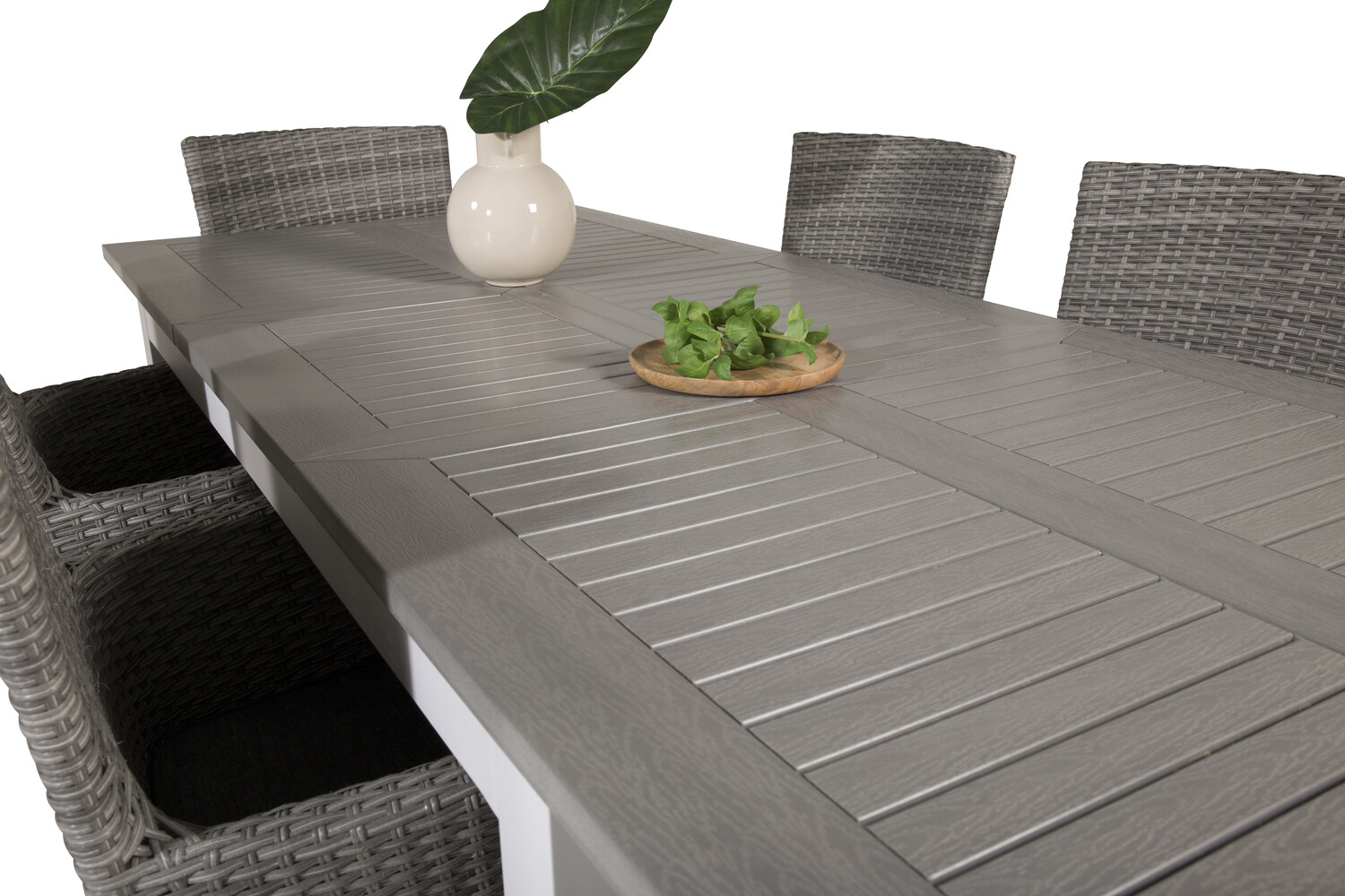 Asztal és szék garnitúra Dallas 3008 (Szürke)