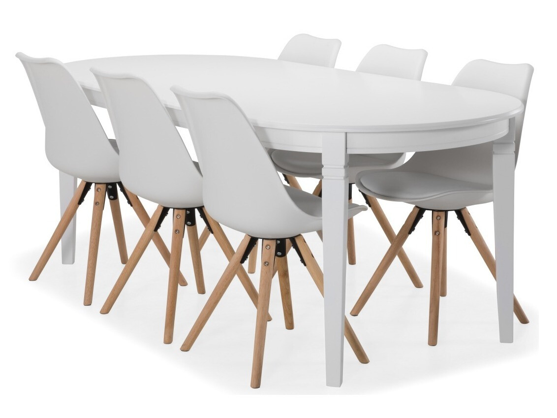 Étkezőgarnitúra Andrarum 182 (Fehér)