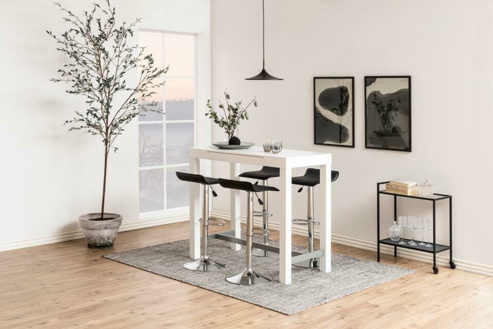 Kisasztal Norsica 550 (Fekete)