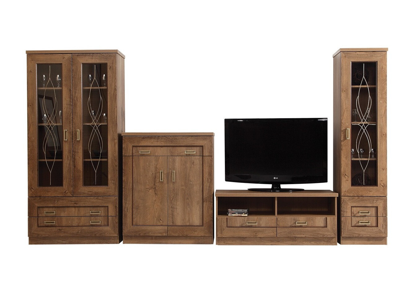 Nappali szett Lircava 119 (Lefkas tölgy)