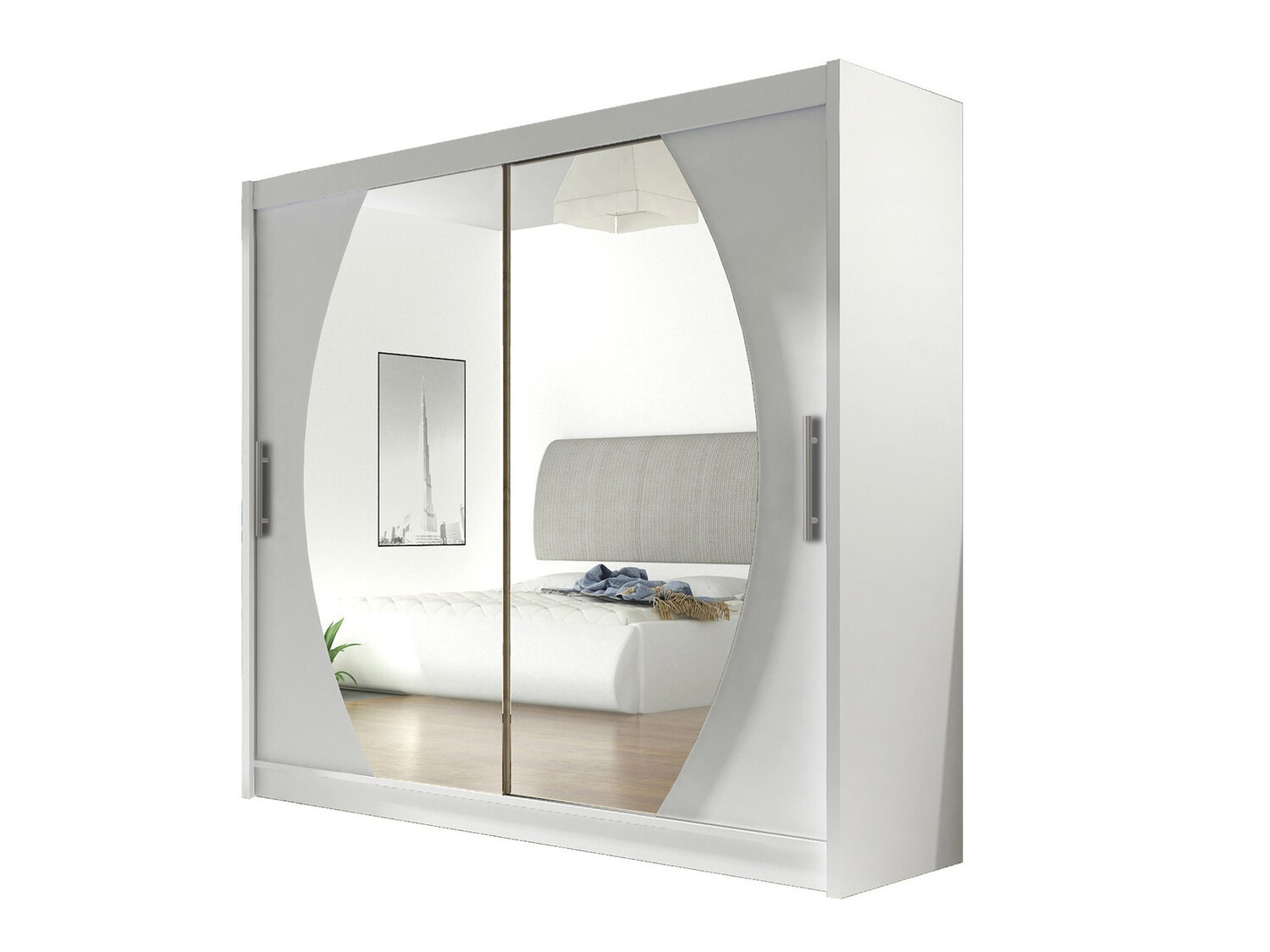 Gardróbszekrény Closico Pallor IV (Fehér)