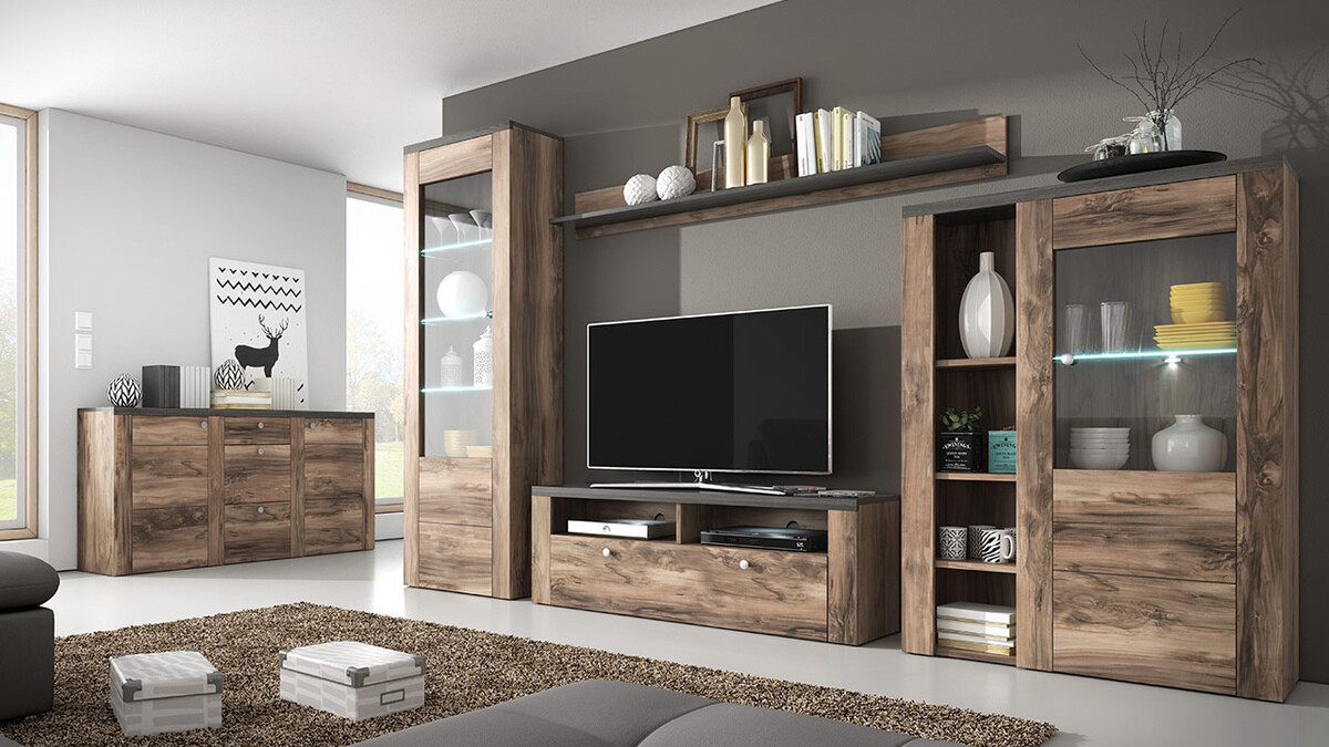 Könyvespolc Salelbo 104 (Dió)