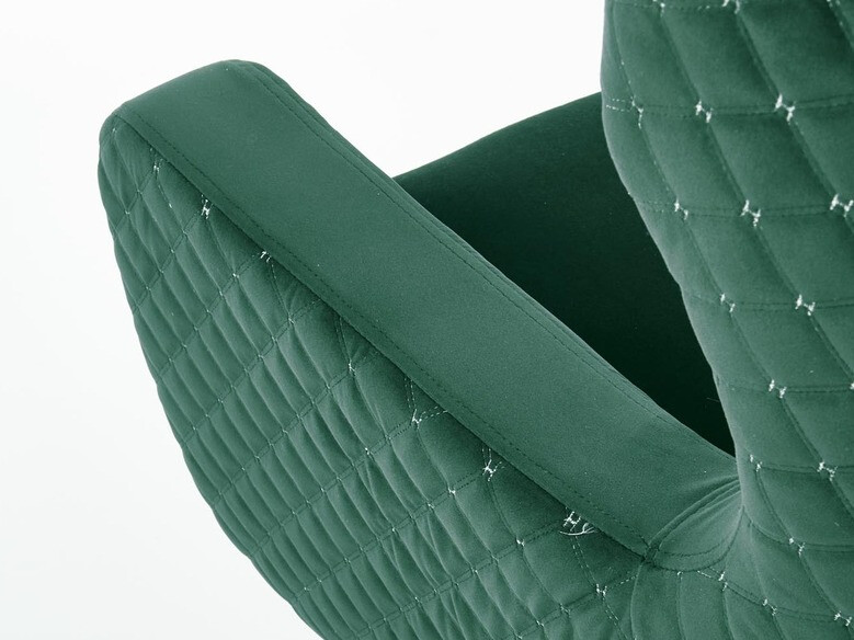 Fotel Houston 836 (Sötétzöld + Fekete)