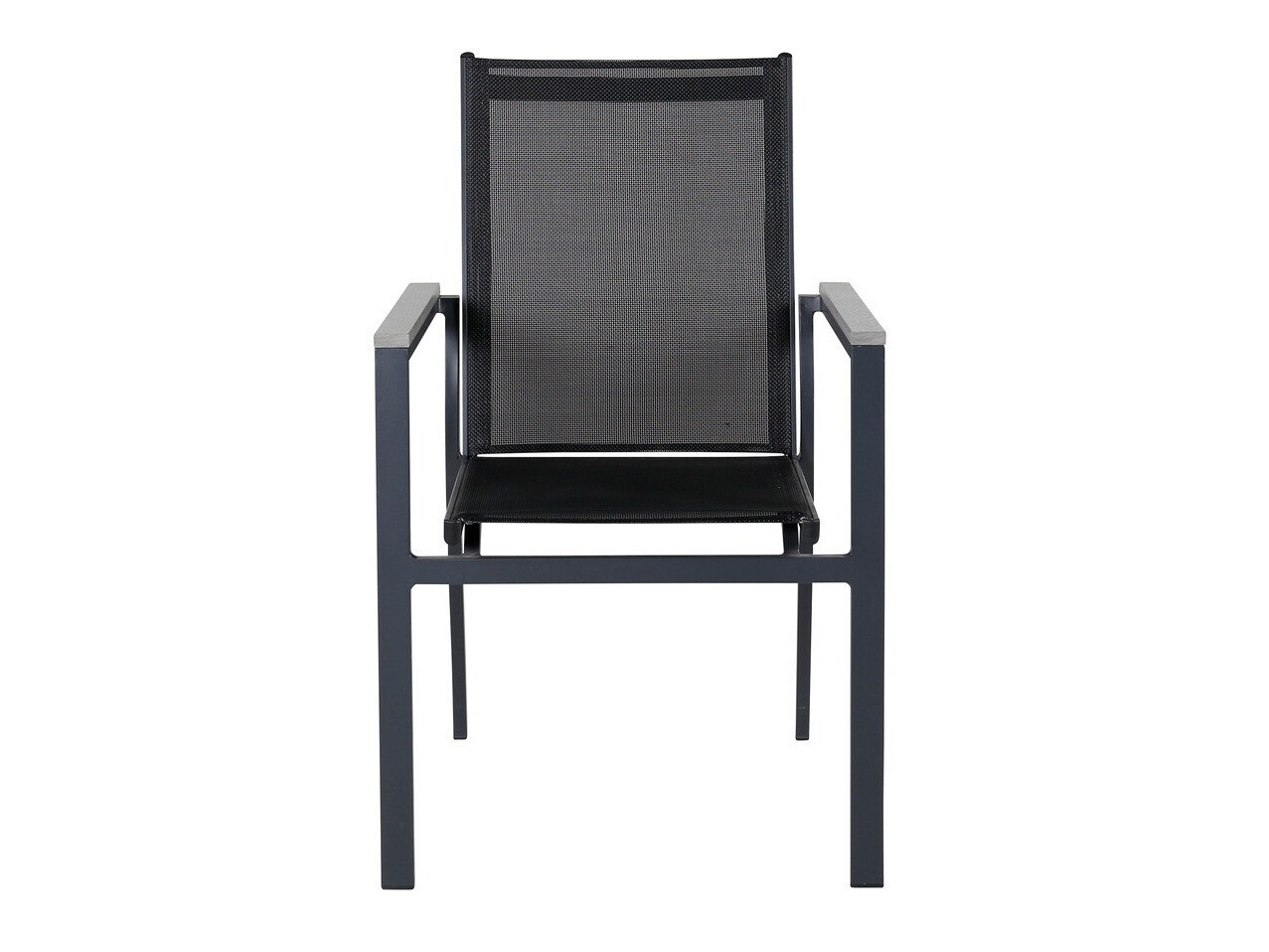 Kerti szék Dallas 2775 (Fekete + Szürke)