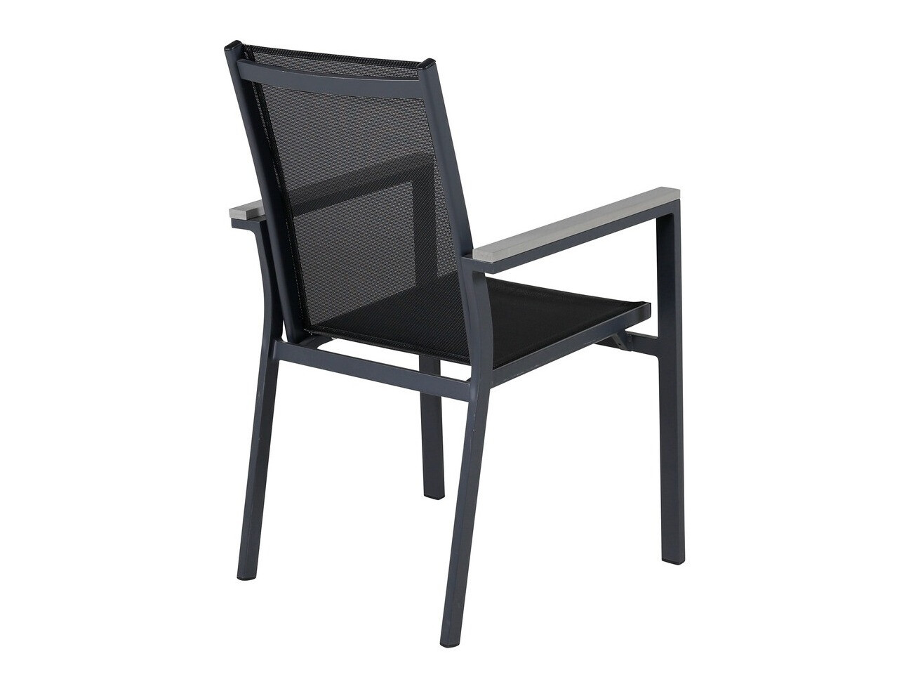 Kerti szék Dallas 2775 (Fekete + Szürke)