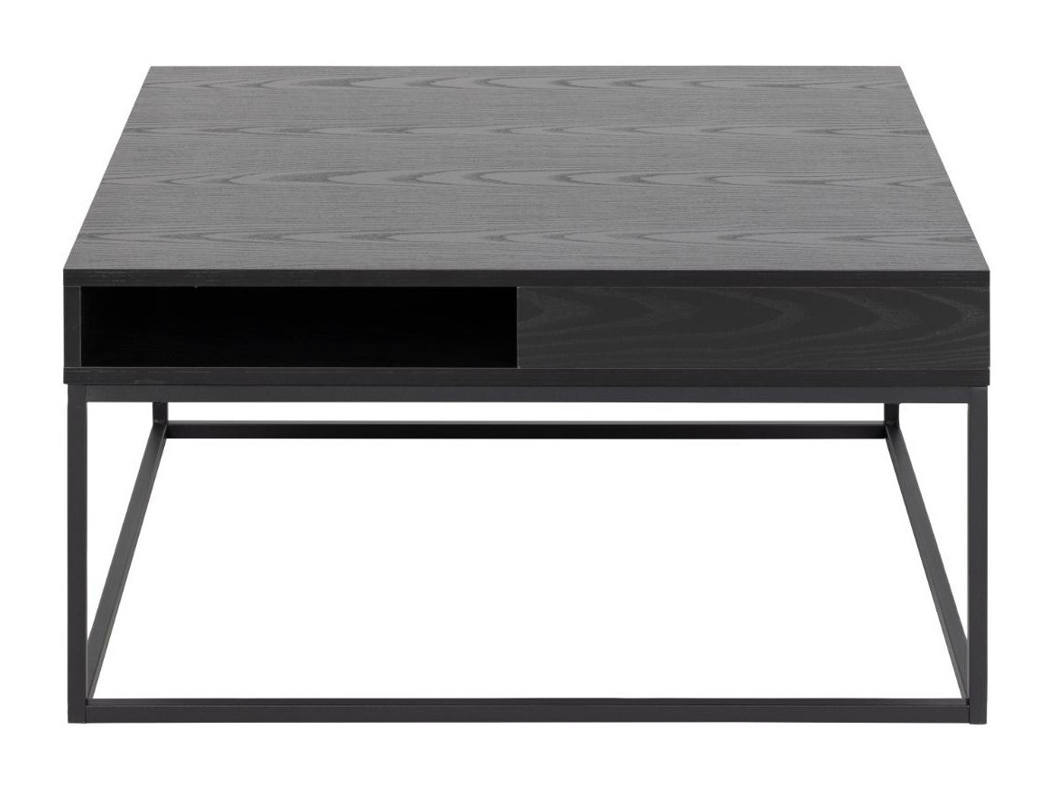 Dohányzóasztal Norsica 477 (Fekete hamu + Fekete)