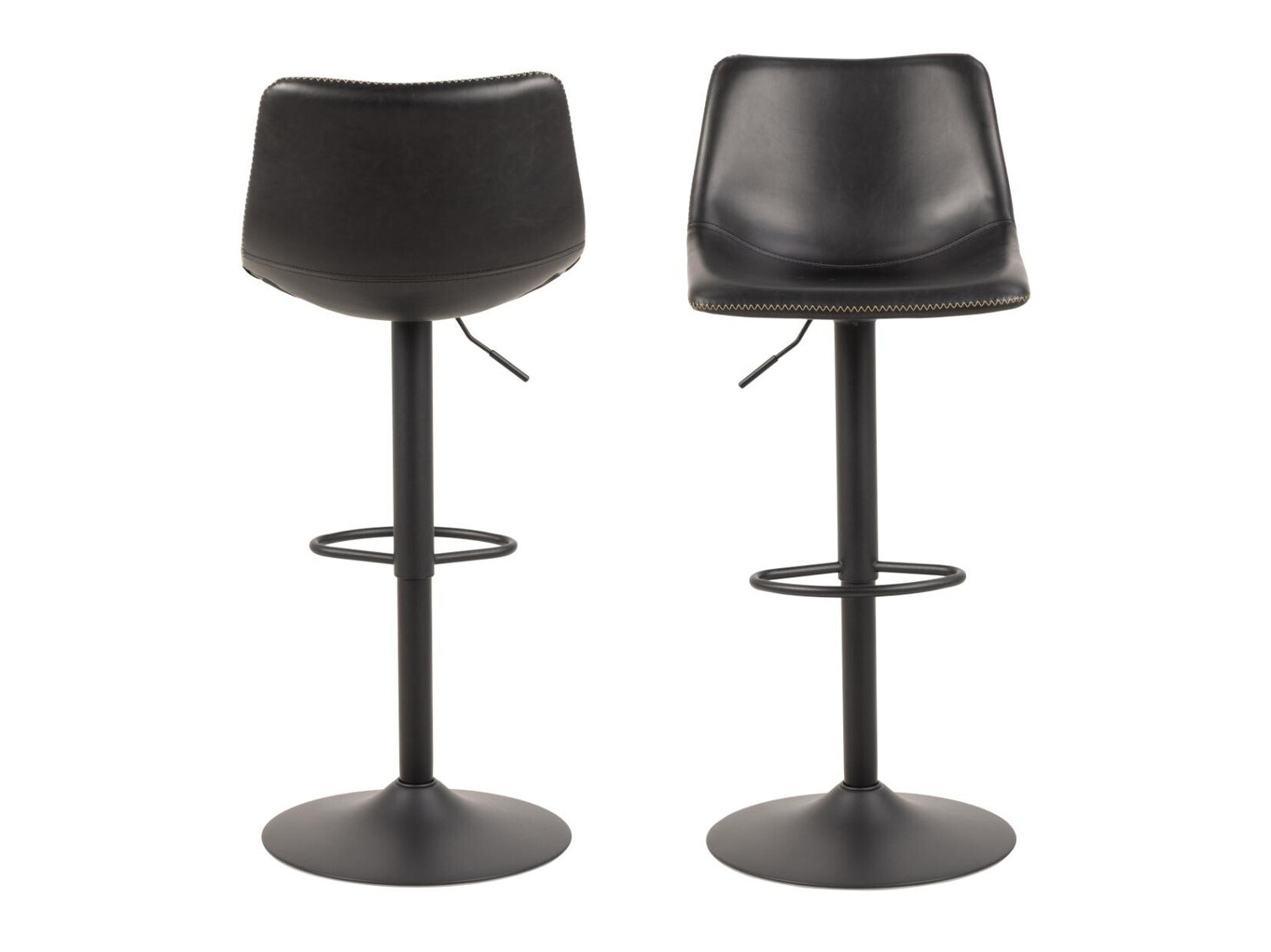 Alacsony bárszék Norsica 500 (Fekete)