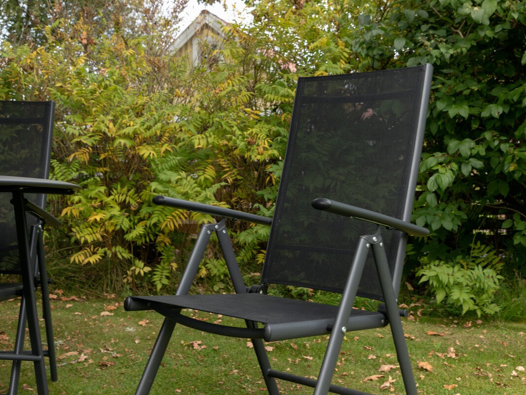 Asztal és szék garnitúra Dallas 3079 (Fekete) 2051-408