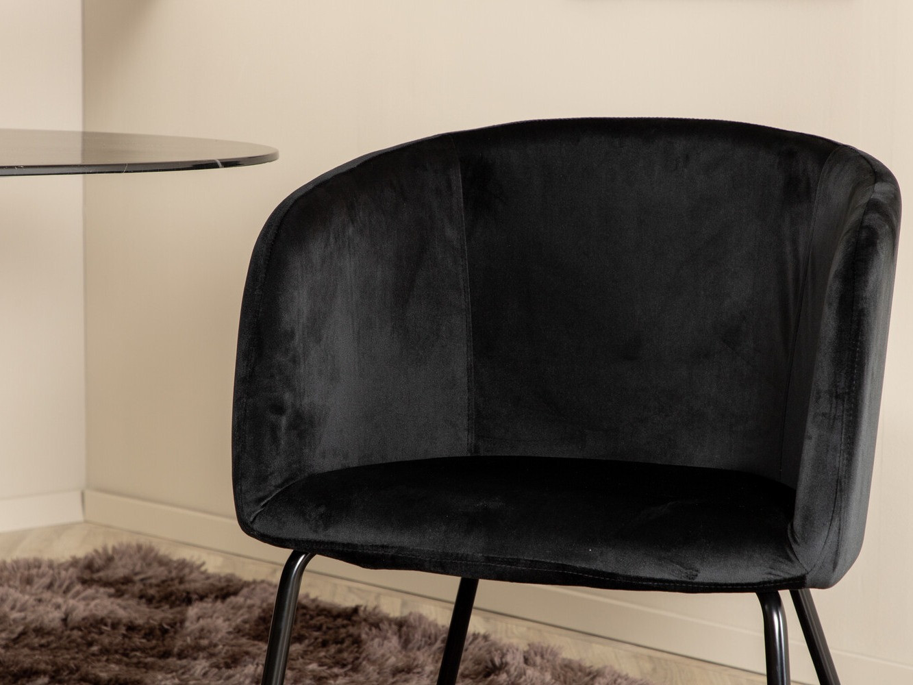 Étkezőgarnitúra Dallas 3063 (Fekete)