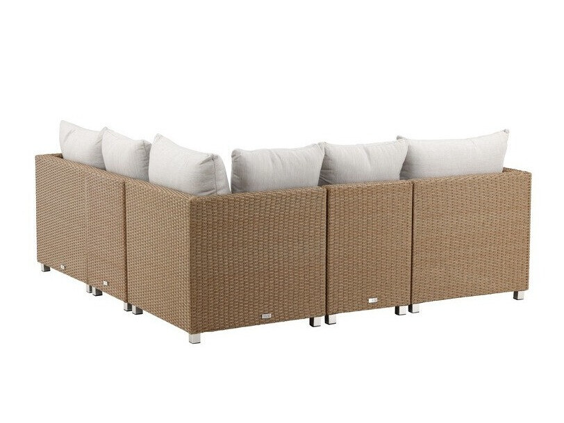 Kerti bútor Dallas 772 (Barna + Fehér)