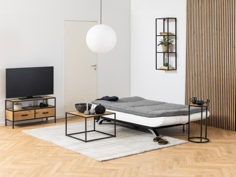 Kanapéágy Norsica 228 (Fehér + Világosszürke)