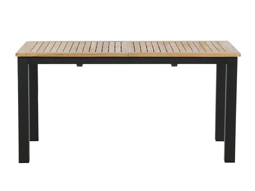 Kerti asztal Dallas 2845 (Fekete + Barna)